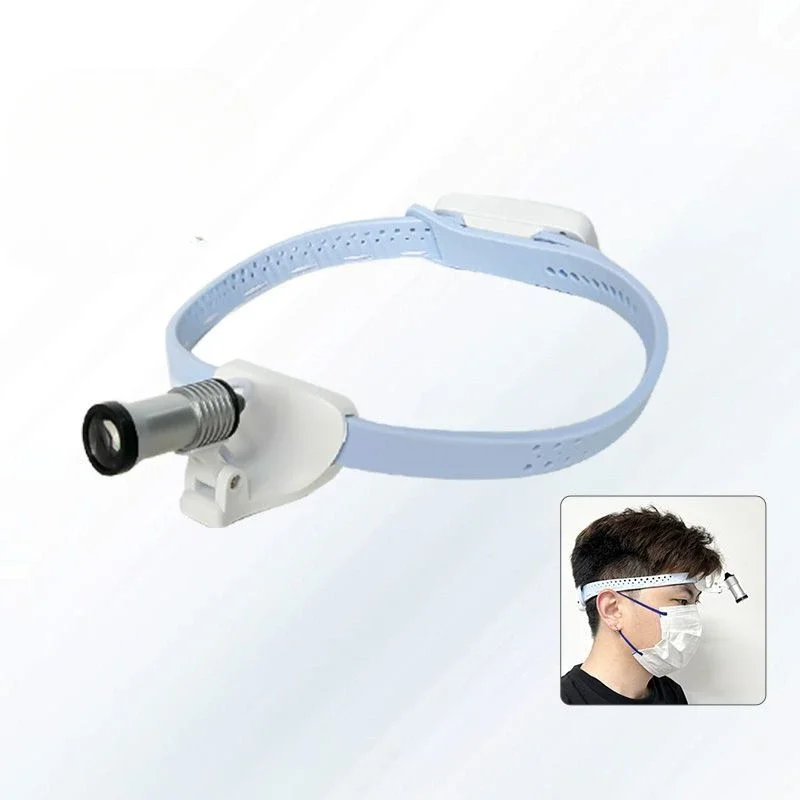 

Налобный фонарь для стоматологической лаборатории, хирургический нос, горло, портативный медицинский налобный увеличительный инструмент для полости рта, лупа Headwea