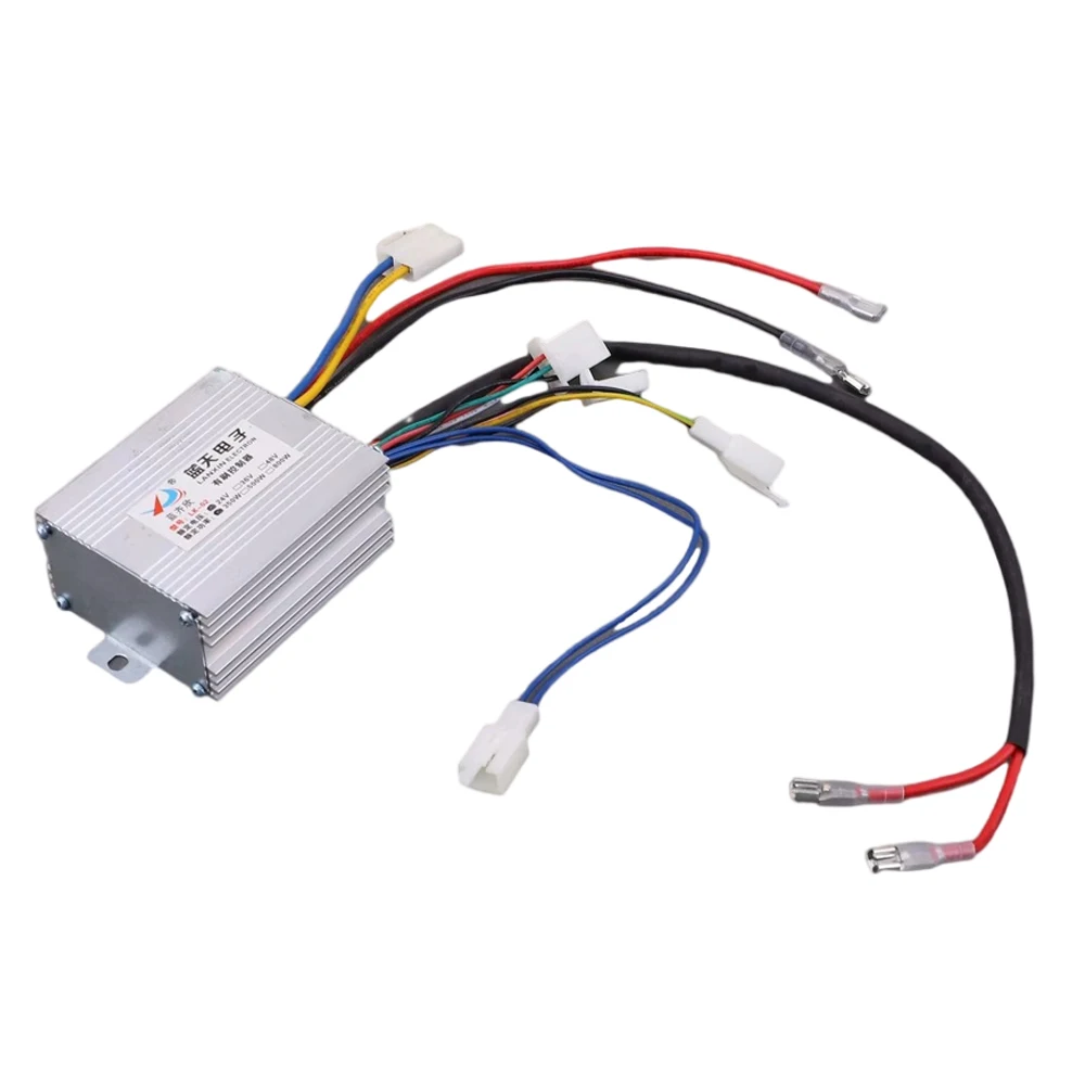 Electric Bike Brushed 24V 350W DC Motor Controller 20A DC Electric Motor Controller 19.5V Under-voltage Motor Control Module