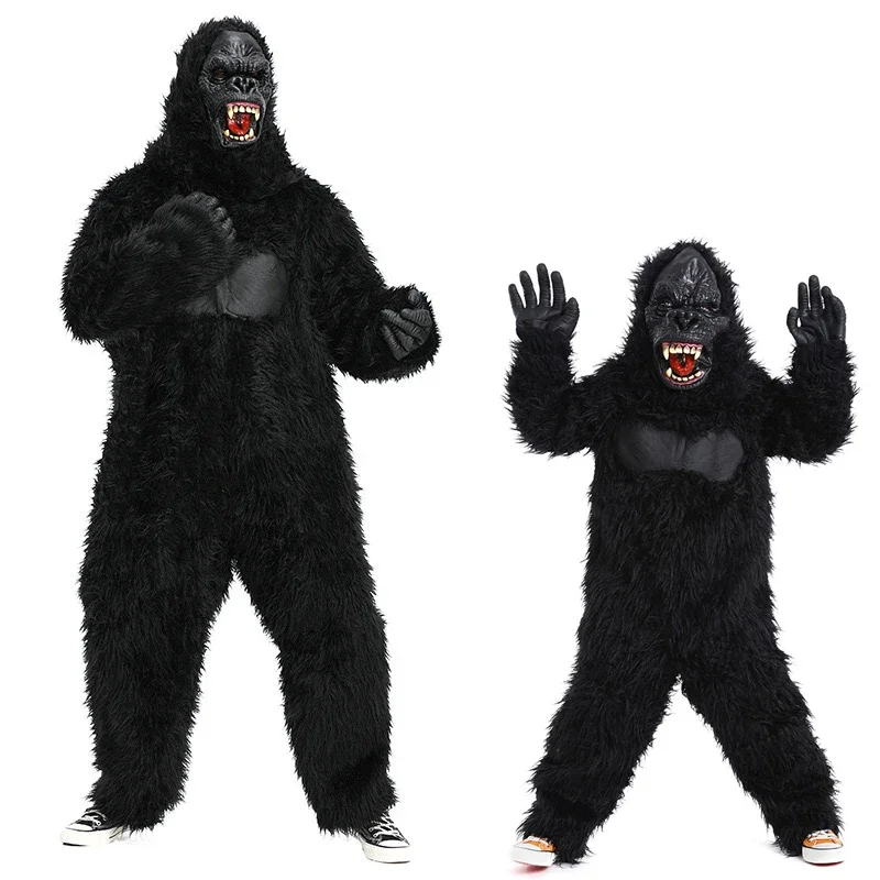 Gorilla Tik Tok Live Streaming Orangutans Cosplay Mascot Costume Ape Simian Monsters Christmas Festival Adult King Kong Outfit