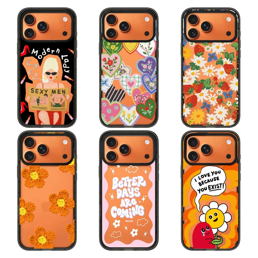 

Sunglasses Girl 2.0 Acrylic Black Border Phone Cover for IPhone 12 13 14 15 16 17 Pro Max Case for IPhone 17 Air
