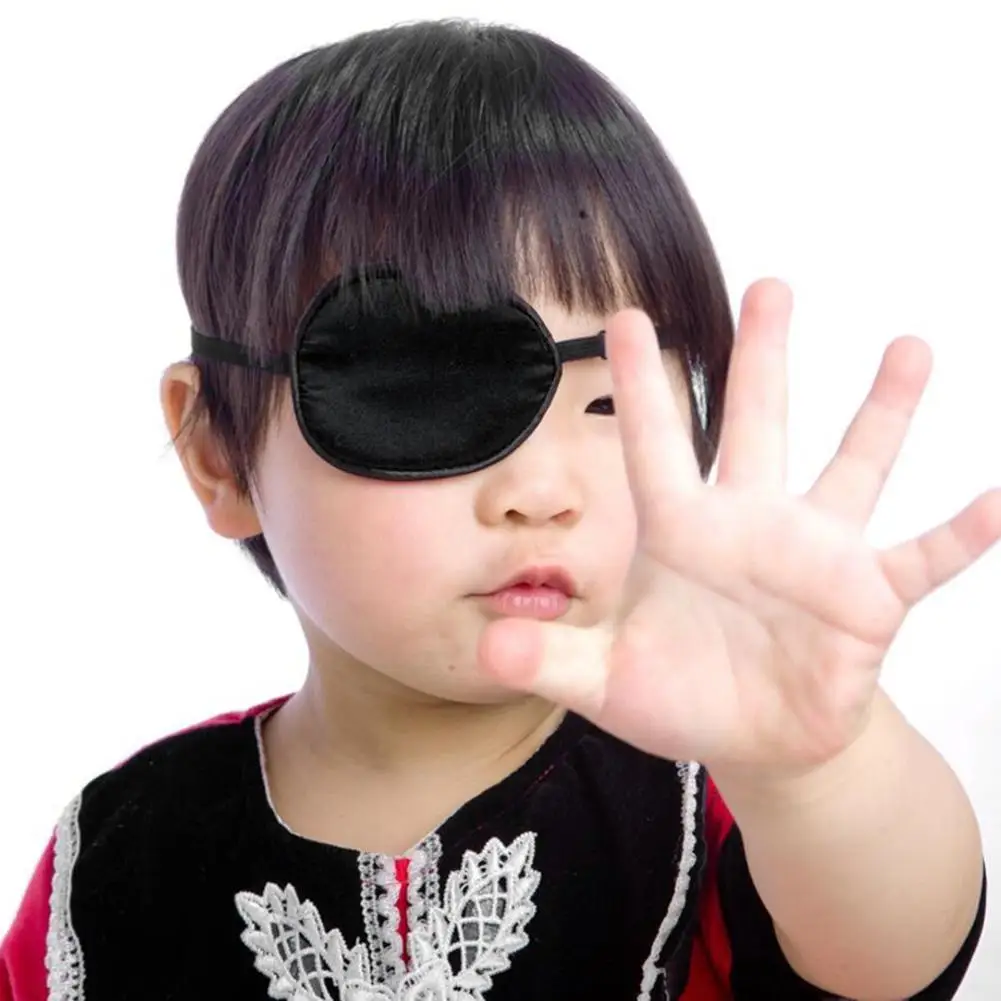 New High-end Pirate Eye Patch Cosplay Single Eye Cover Mask For Halloween Party Masquerade Decorative Props For Kids Adults