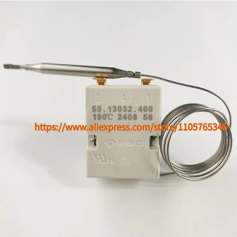 1pcs 55.13032.400 190° Germany EGO Thermostat Electric Blast Furnace Mechanical Adjustable Constant Temperature Switch