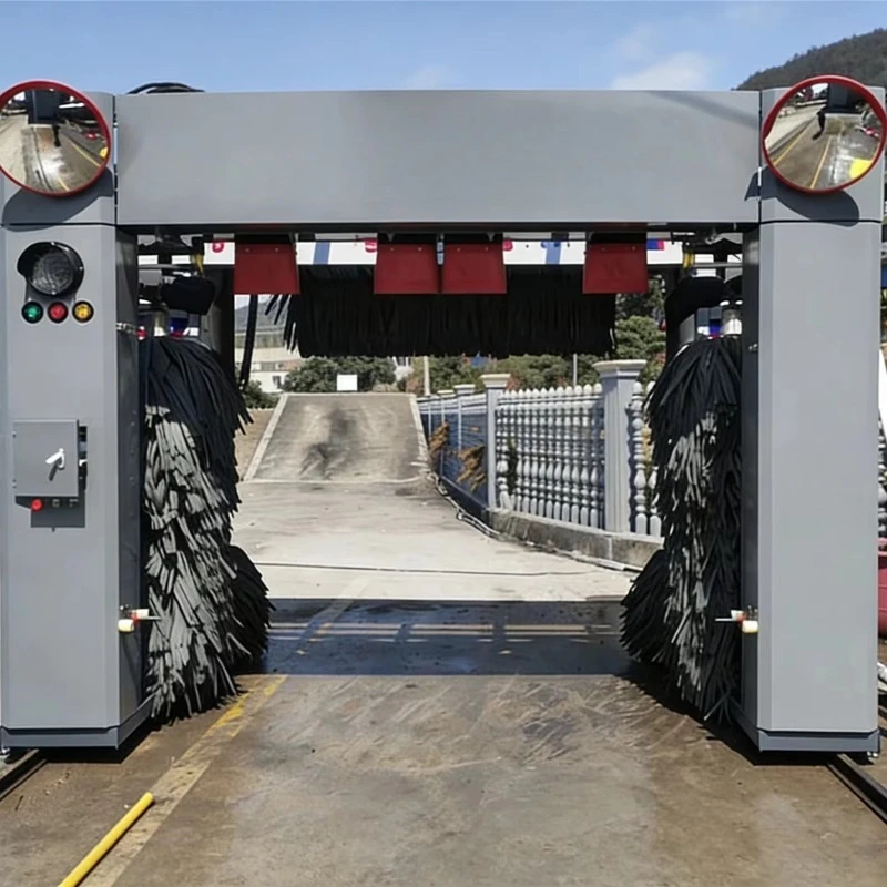 Automatic Car Wash Machine Safety Light Curtain Induction Immediately Pauses Gantry Movement When Obstacle Enters Washing Area