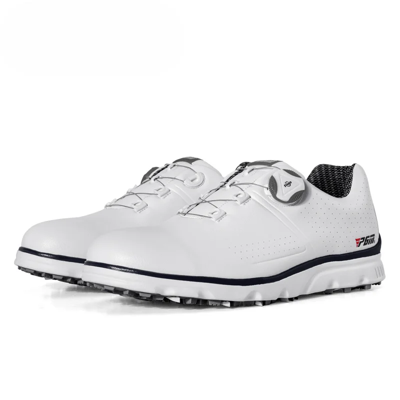 wholesale men golf shoes soft waterproof nonslip golf shoes