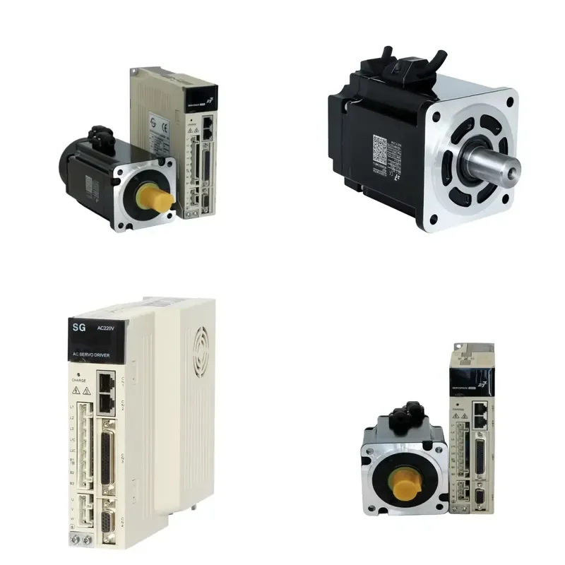 for Hot selling 1kw 3.19nm 3000rpm 80mm servo motor with drive numerical control kit