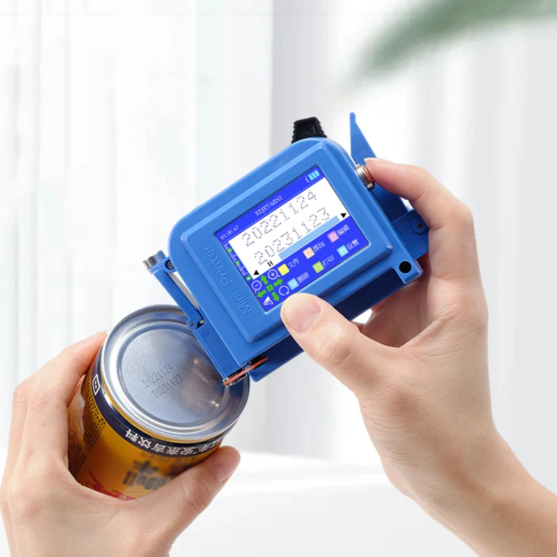 Мини-код, умная Портативная сумка для упаковки пищевых продуктов, с возможностью воспроизведения даты, с крышкой для бутылки, ручная портативная переносная татуировка, беспроводная струйная печать