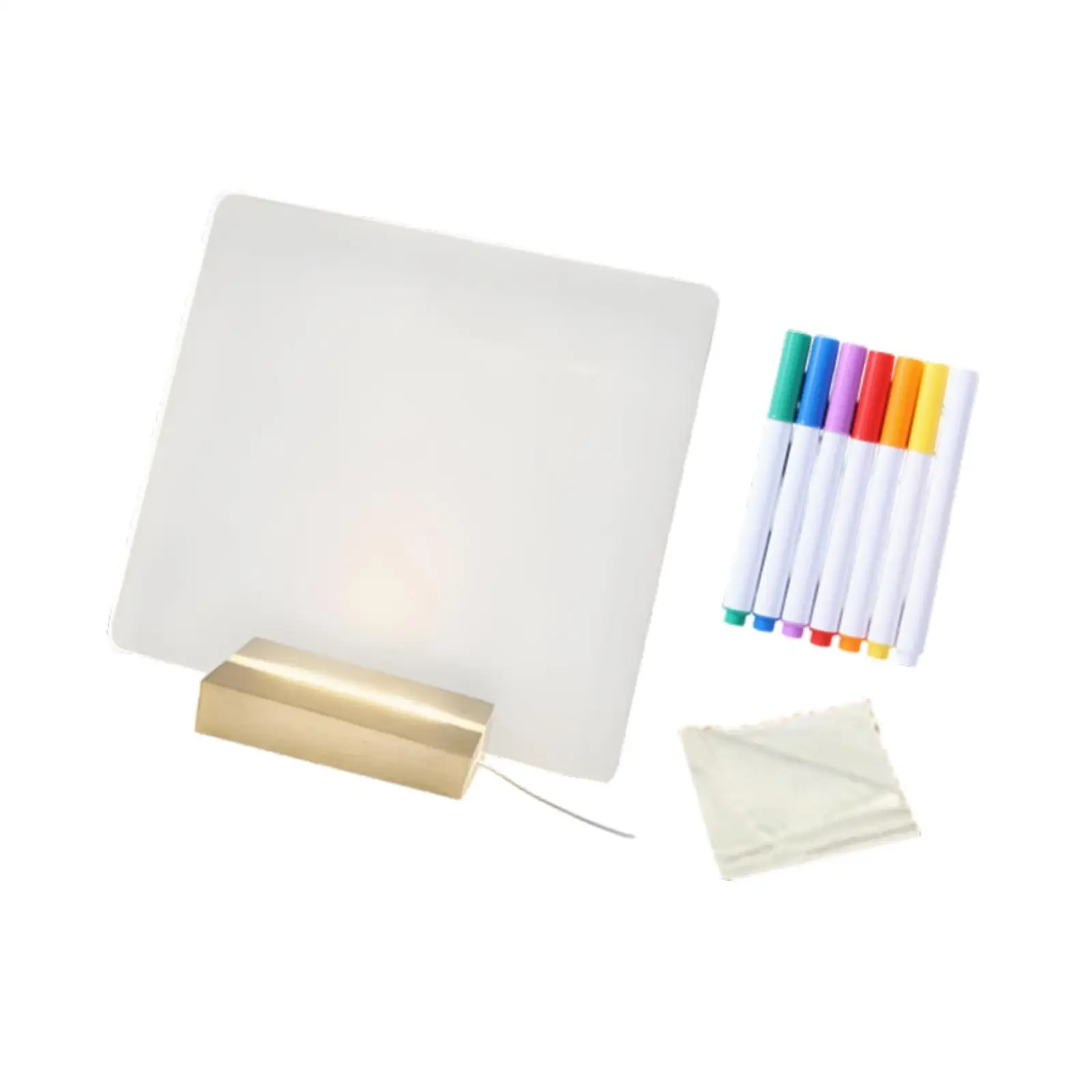 Доска-планировщик с акриловым дисплеем, электронная белая доска для внутреннего кабинета