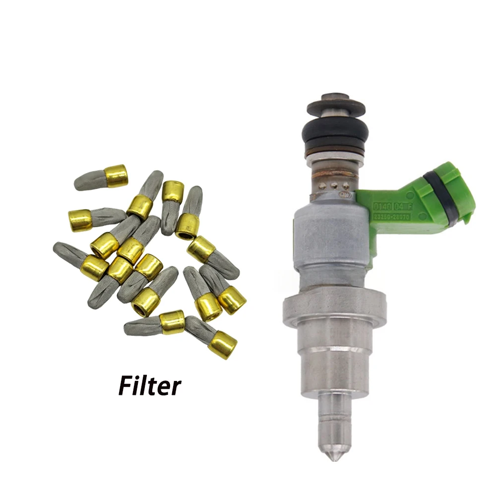

20PC High Quality Auto Parts 23250-31020 GDI Fuel Injector Repair Kit Metal Micro Filter For Lexus IS250 GS300 11077 4.15*10MM