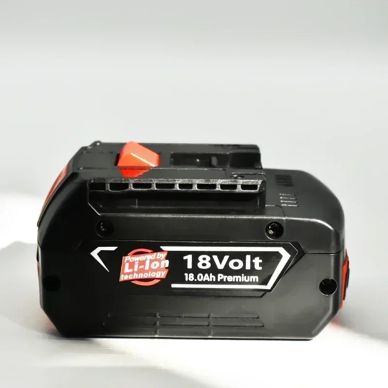 18v 12000mah nova bateria de substituição para bateria de backup bosch 12ah peças de reposição portátil bat609, bateria de íon de lítio 18v 18650