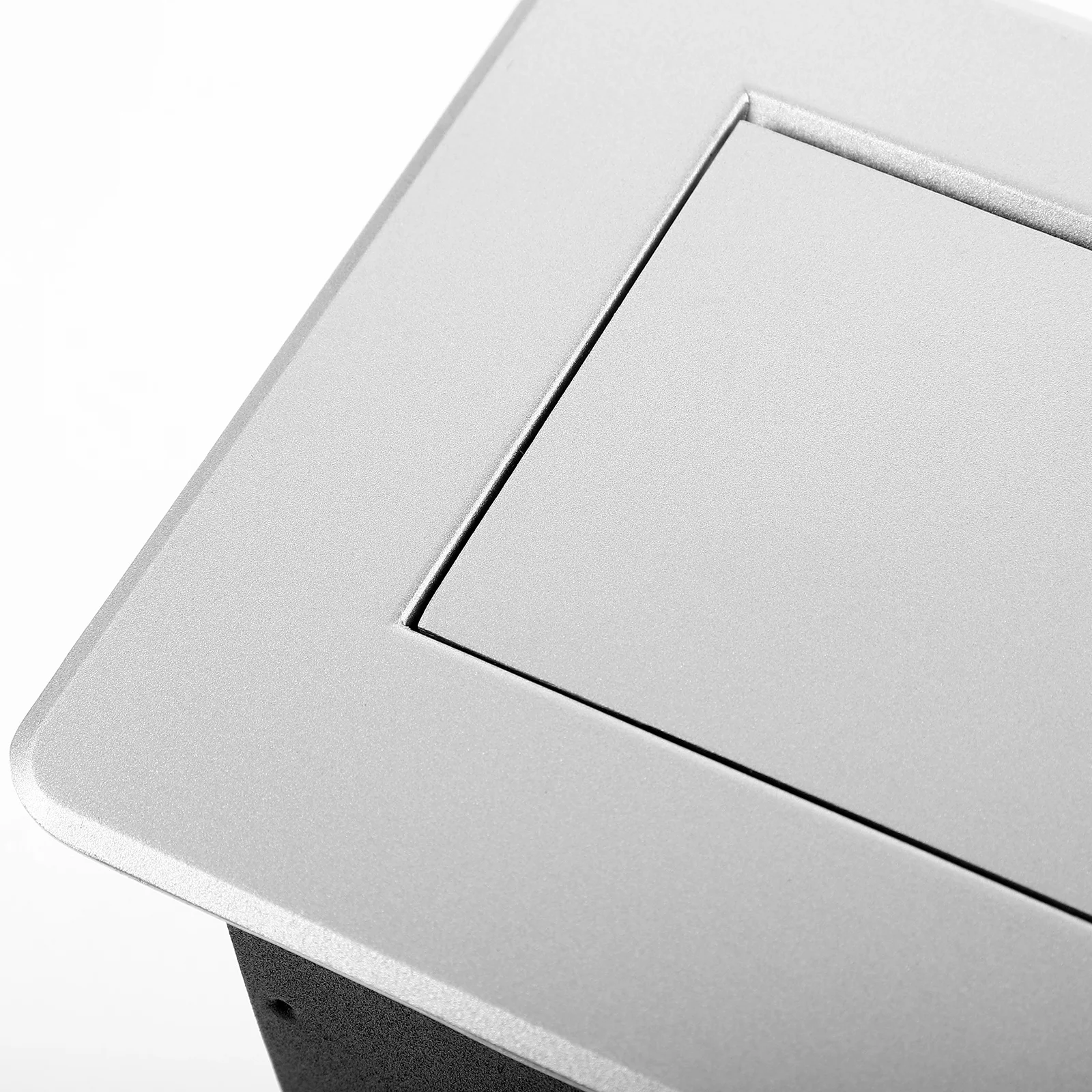 

Pop-Up Socket Damped Aluminum Multimedia Outlet Connection Box for Conference Table Hidden Desk Power Socket Meeting Room
