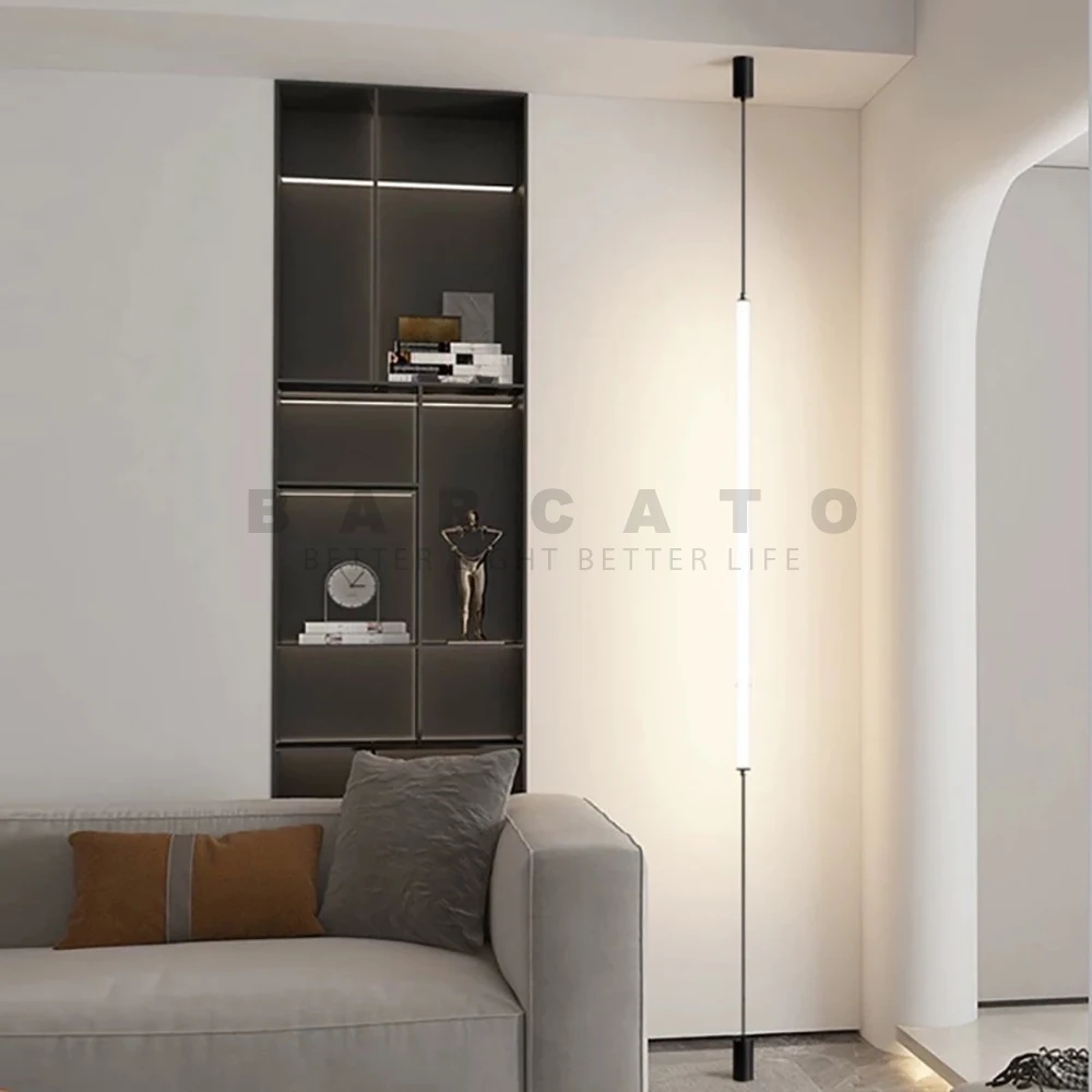Slim Line Floor Light Pendant Light Luxury Gold Atmosphere Living Room Bedroom Hotel Living Room Beside Ambient Custom LED Light