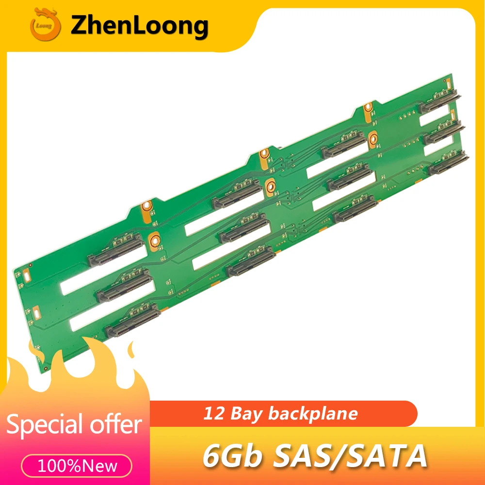 

ZhenLoong 12 Bay HDD Hot Swap Backplane SAS/SATA 6Gb