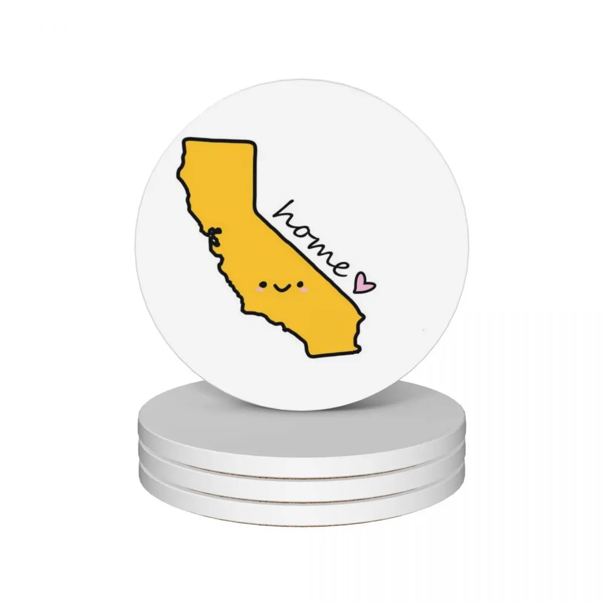 

USC cute California Ceramic Coasters (Set of 4) funny christmas Coasters