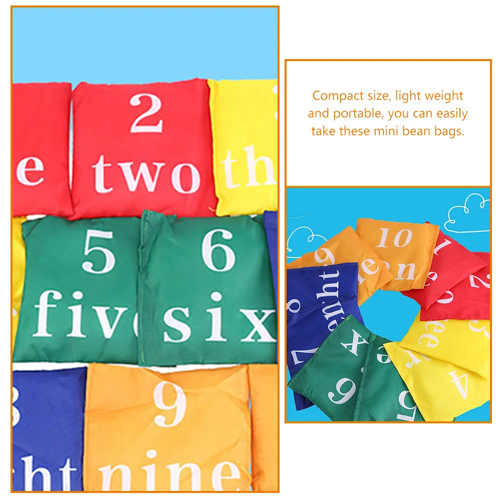 10 قطع من أكياس الرمل الرقمية لتركيز الرمي الداخلي والخارجي والمحمول والمتعة العائلية التفاعلية #1