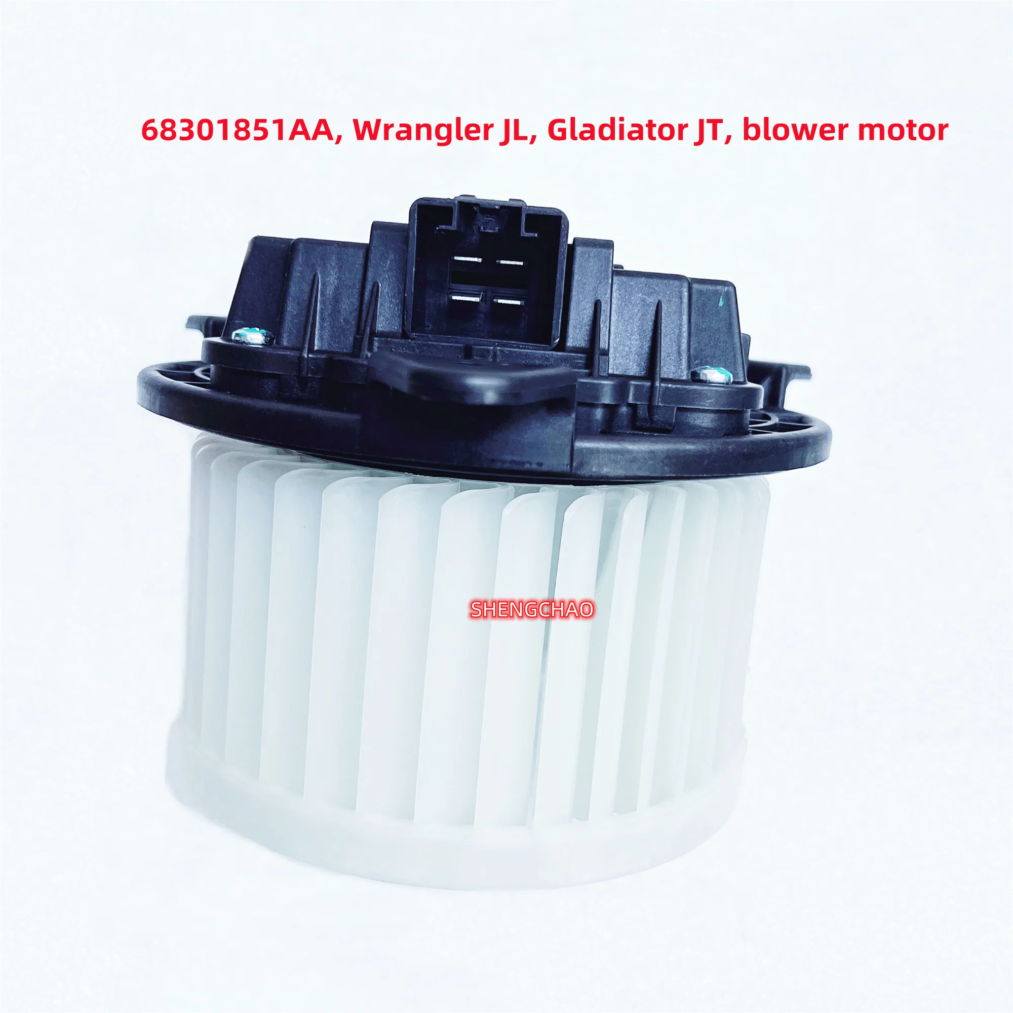 

Air Conditioning Blower Motor, 68301851AB, 68301851AA, Suitable For: Wrangler JL, Gladiator JT, 2018-2025