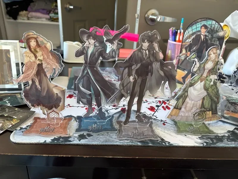 

Factory outlet store Anime Lord of Mysteries Acrylic Stand Action Figure Desktop Stand Model Toys Popular Gift 15CM