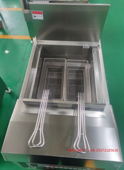 KFC Restaurant Automatic With Oil FIlter Henny Penny Open Pressure Chicken Fryer Gas Pressure Fried French Fries Machine view 3