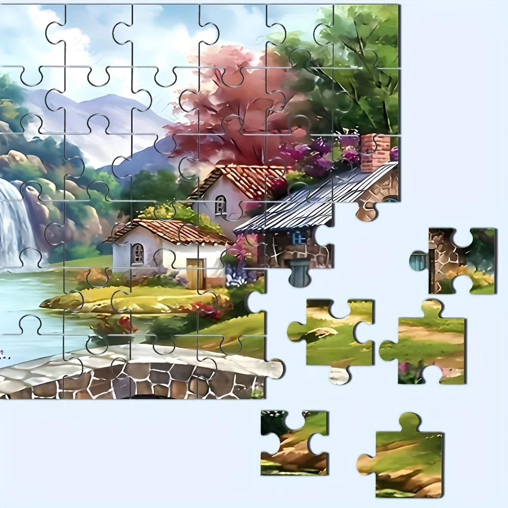 Puzzle dla dorosłych 500/1000 elementów, wysokiej jakości relaksująca gra rodzinna, idealna na urodziny, Boże Narodzenie, Halloween i jako prezent, najlepszy Choi