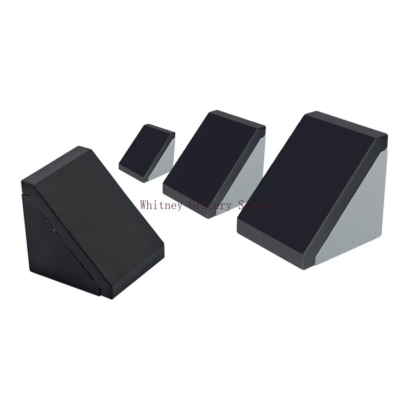 5pcs Aluminum Profile Corner Bracket With Dust Cover 2020 3030 4040 4545 L-shaped 90 Degree Angle Connection Fixed Fittings