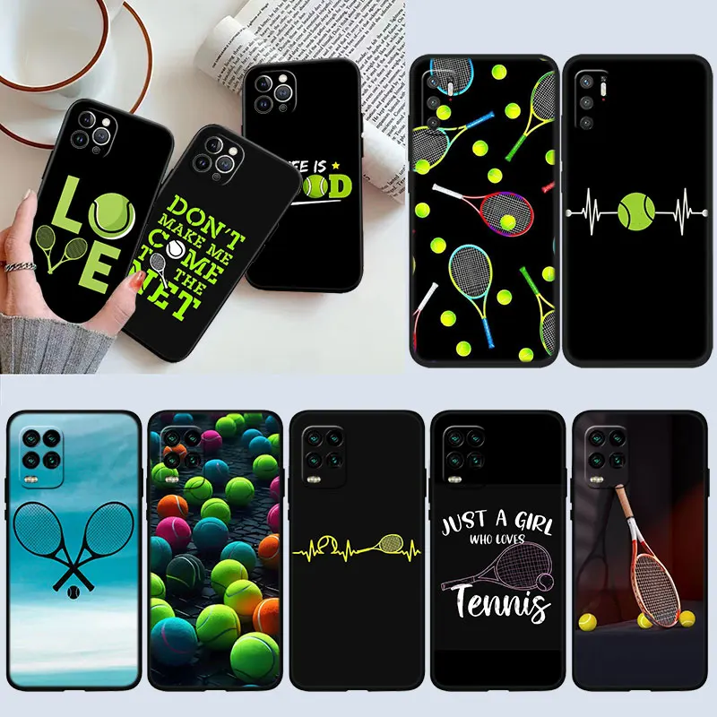 AR74 Tennis Sports Phone Case for Samsung Galaxy M06 M15 M16 M35 M55 M56 A36 A42 A50 A50S A51 A52 A32 A33 A05 A05S A06 A16 A20