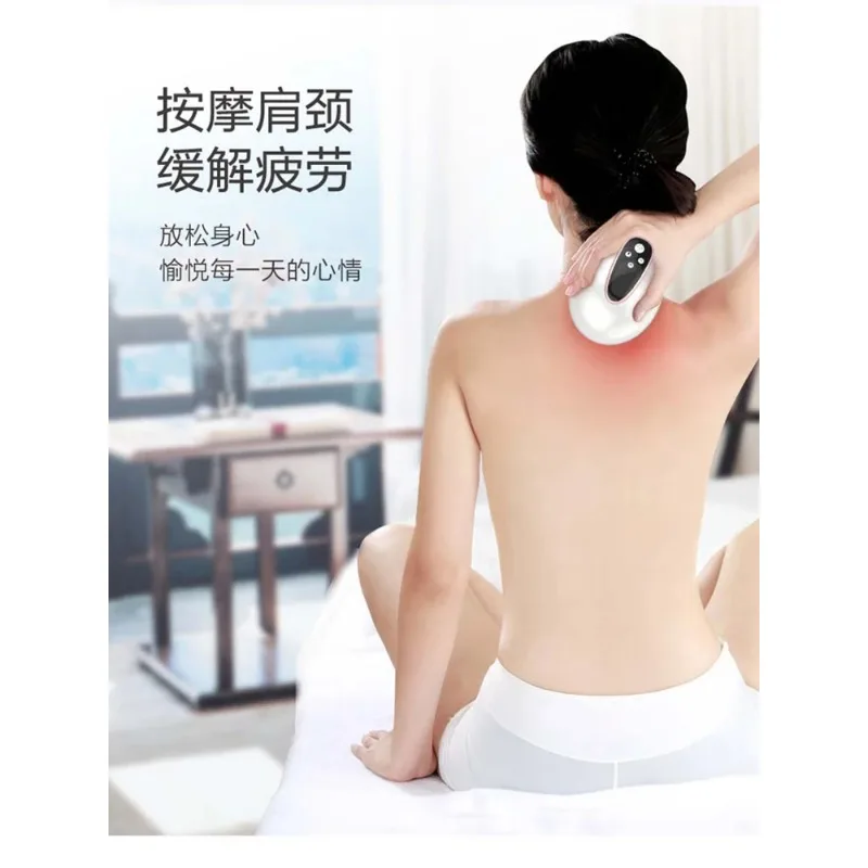 Massage Brush Electric Five Elements Meridian Scraper Beauty Salon Home Gua Sha Scraping Massage Tools