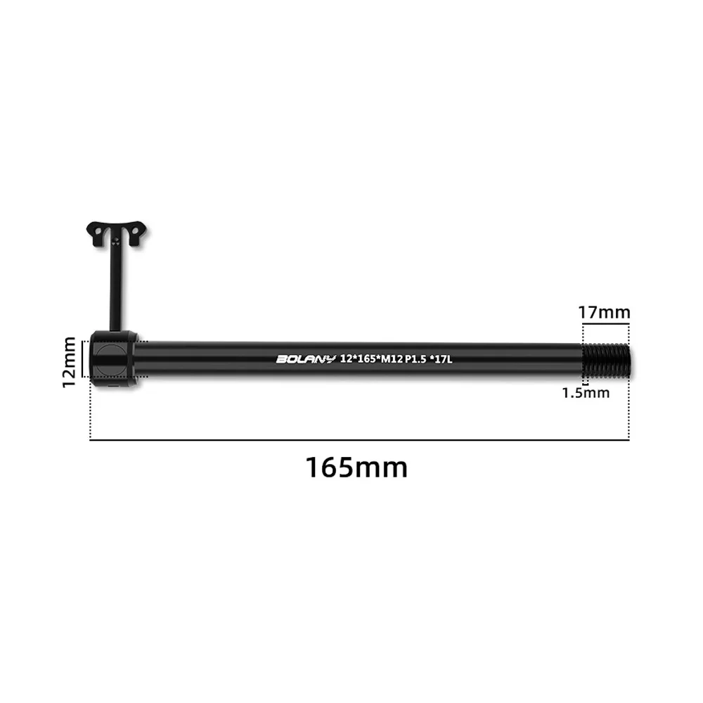 Bolany Road Bike XC Bicycle Thru Axle 12x100mm 12x142mm Non-visual Quick Release Lever