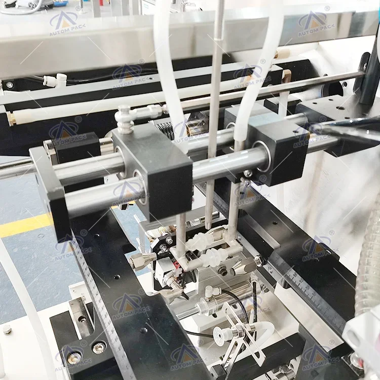 Automatic Special Shaped Pouch Fill-Seal Packing Machine Premade Stand Up Spout Pouch Paste Thick Liquid Packing Machine