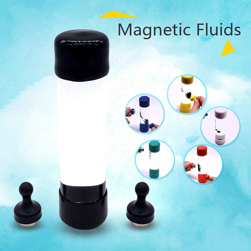 Ferrofluid in a Bottle Display Bottle Ferrofluid Magnetic Liquid Display Toy