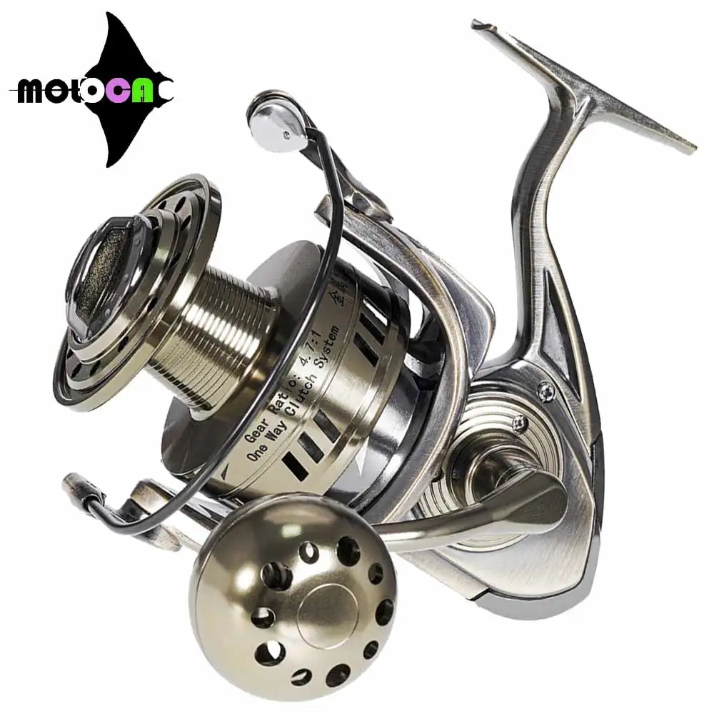 

4.7:1 Drag 25kg All Metal Fishing Reels Spinning Coil 13bb Carretilha De Pesca Carp Wheel Carret Saltwate Moulinet Equipamentos