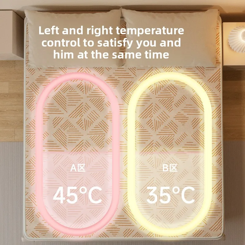 Electric Blanket Sherpa Plush Queen King Twin Heated Throw USB Fast Heating 3 Heat Settings Auto Shutoff Machine Washable
