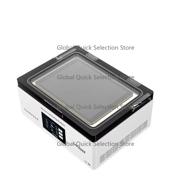 

408F 15inch Large Space LCD Screen Vacuum Fitting Laminate Lamination Dev-ice Curved Straight Screen for IPho-ne IPad Mac-book