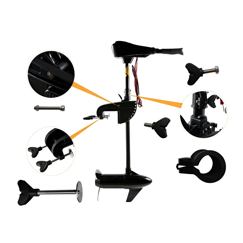 Best Selling New Transom Mount Outboard Electric Trolling Motor for Boats