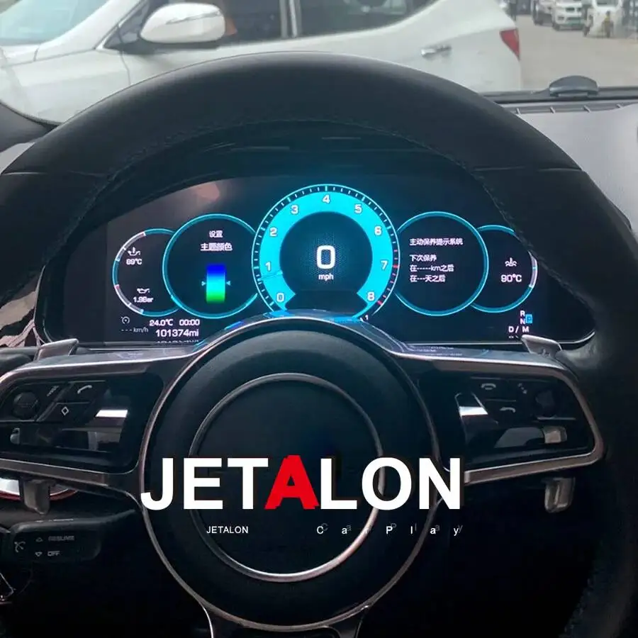 Pour Porsche Cayenne 2011-2017, écran numérique LCD de tableau de bord, compteur de vitesse, cockpit virtuel Plug and Play 12,3 pouces