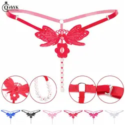 Adult Women Crotch Flirt Briefs Erotic Fetish Bdsm Game Clit Bead Vagina Stimulator Sexy Tools Jewelry Tool