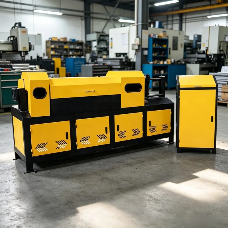 Numerical Control Steel Bar Straightening Cutting Machine With Frame Rebar Straightener Processing Equipment Customizable FOB