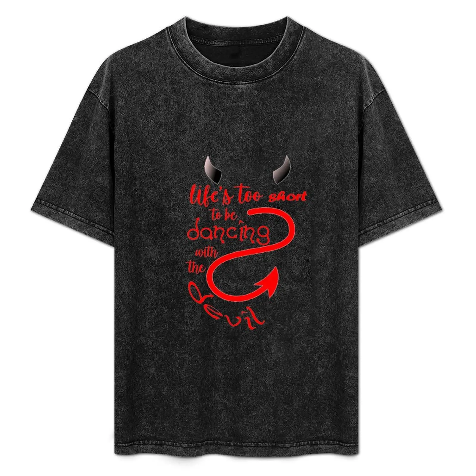 

dancing with the devil T-Shirt Running Performance Short Sleeve Tee