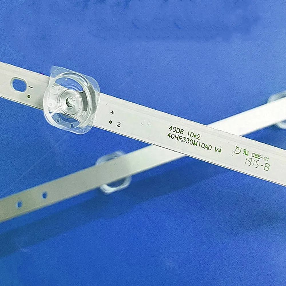 

LED Backlight Strip for 40S312 40S321 40S324 40S325 40D2910 40D3000 40HR330M10A0 V4 TCL-GIC-40D6-2X10-3030-10E LVU550NDEL