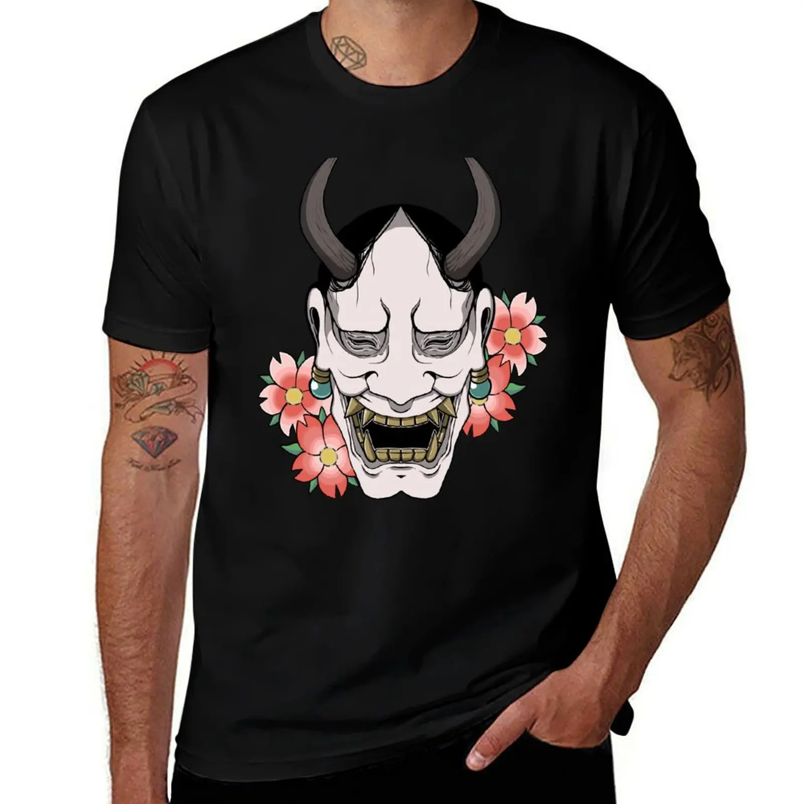 

Hannya T-Shirt cotton tshirt 100% man t shirt cotton high quality T-Shirt