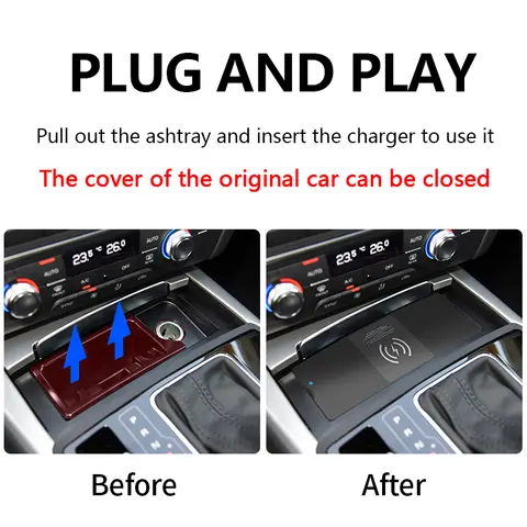 10 best selling wireless charger car e46 - №5