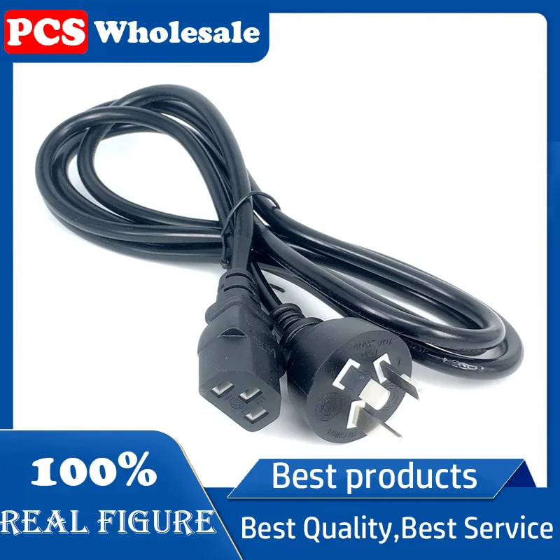 1.8M IEC C13 AU Plug 3 Pin AC Power Cable Cord Adapter Charger Monitor 10A 250V