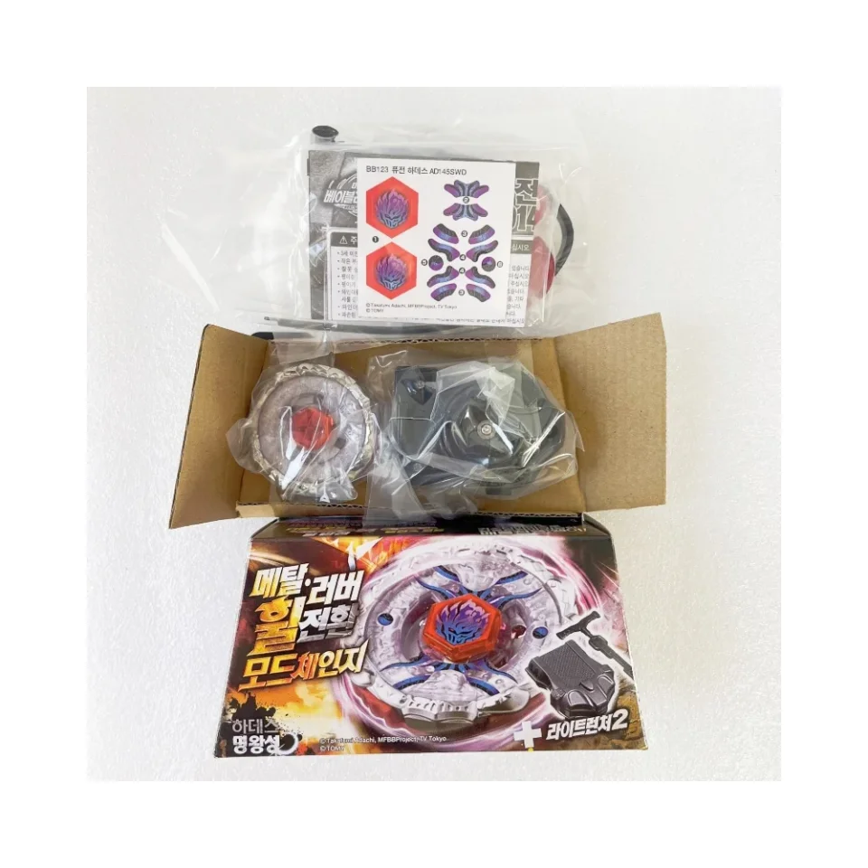 beyscollector 배틀 탑 BB123 블렌드 데스 AD145SWD 4D 라이트 런처 포함