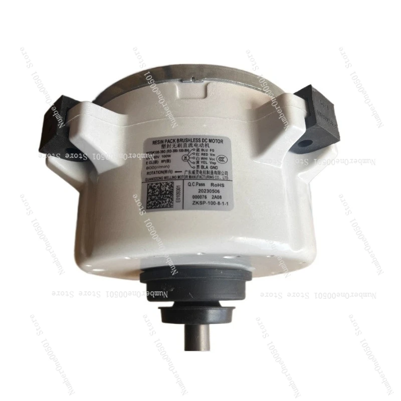 

Brushless DC Outer Fan Motor for AC 100W 8-Pole 310V Compatible with WZDK100-38G ZKSP 100-8-1-1 Replacement Part