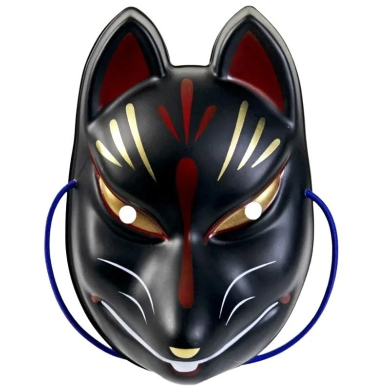 Y5GC Foxes Mask Maskerade Mask Máscara Animal Máscara Máscara Halloween Party Party Anime Cosplays máscara para
