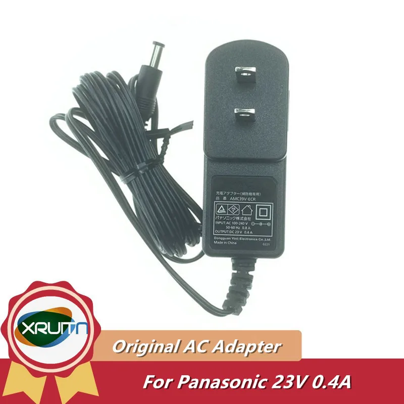 Genuine 23V 0.4A AC Adapter Charger For Panasonic Vacuum Cleaner AMC39V-ECR AMC39V-ECY Power Supply