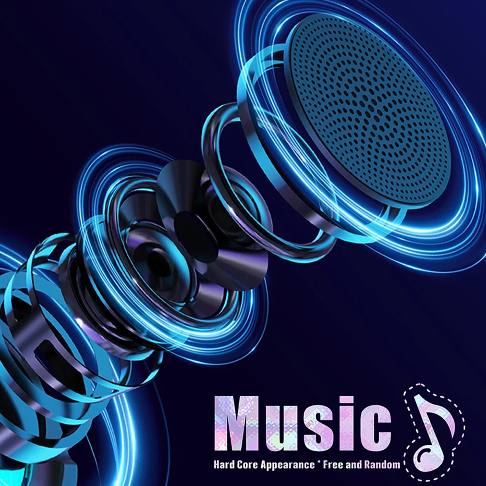 M1 Wireless Bluetooth Speakers Mini Audio Portable Speaker HIFI Small Portable Speaker Hands-Free Call Outdoor Sound Box Player