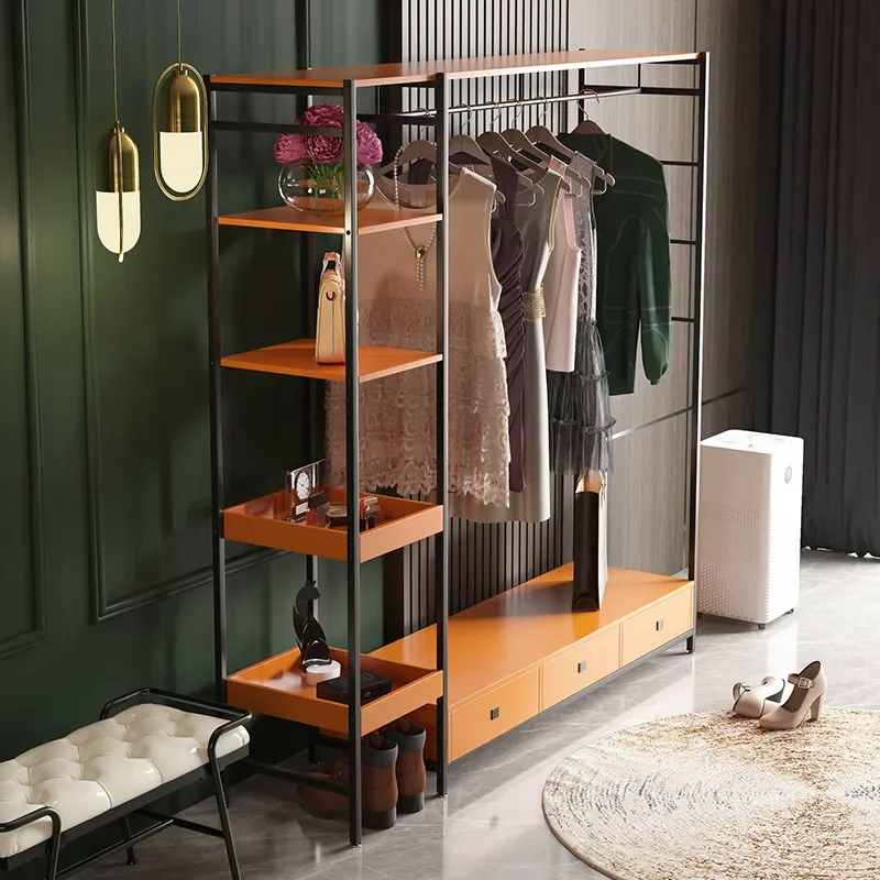 

Clothing StoreHanging Hanger Floor Bedroom Hanger Home Living Room Internet Celebrity Indoor Does Not Occupy An Area Coat Rack P