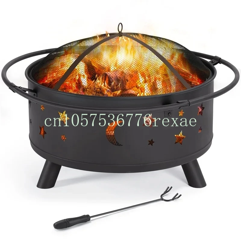 Steel Outdoor Round Fire Pit for Garden Factory Wholesale Price 21inch 30inch