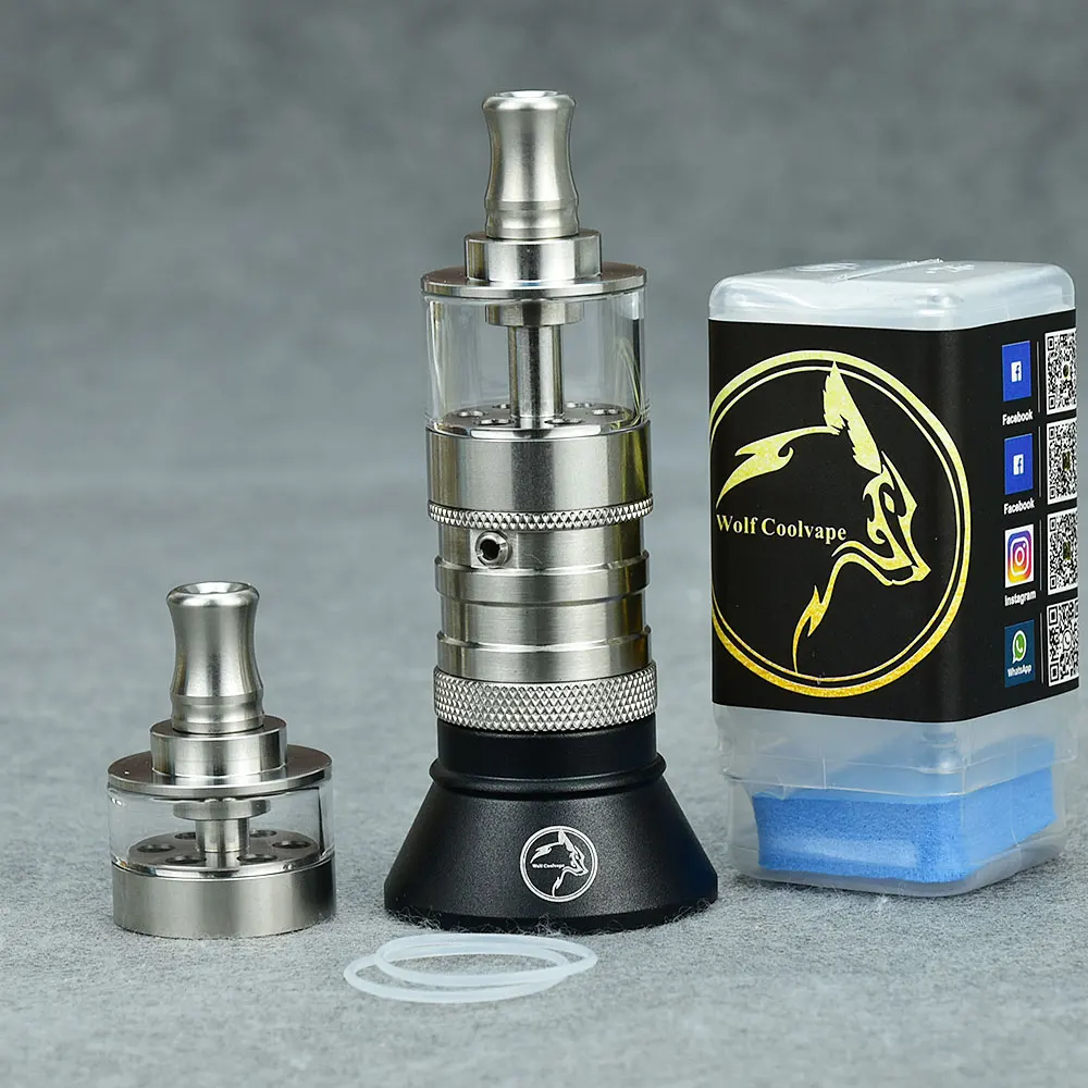 

Сменная трубка для бака wolfcoolvape с нижним заполнением dvarw mtl cl rta vape 510 дрип-тип mtl 316ss для вспышки e-Vapor V4.5S + RTA