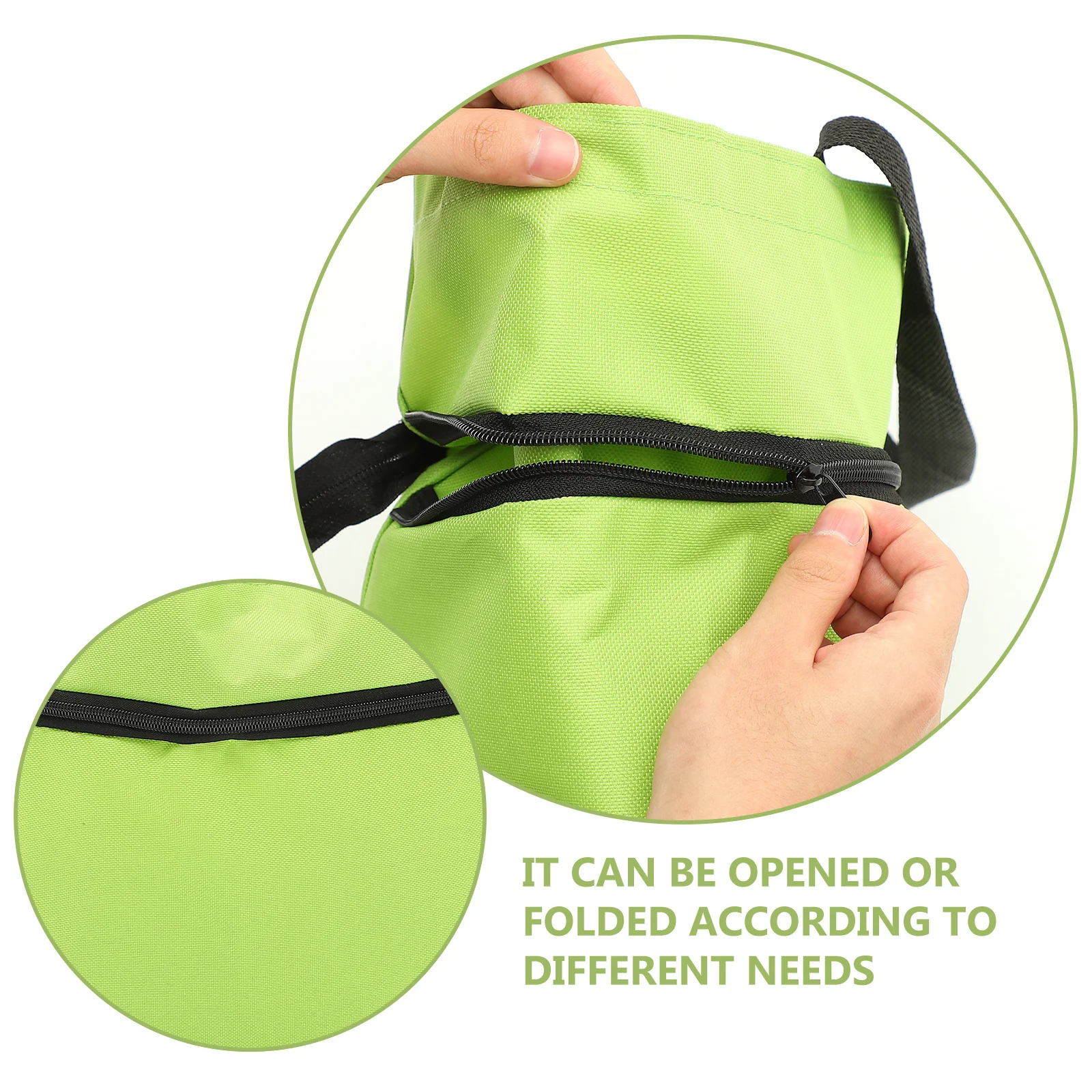 

Large Capacity Trolley Bag Foldable Wheels Shopping Grocery Laundry Reusable Pouch Trolley Bag Folding Shopping Bags