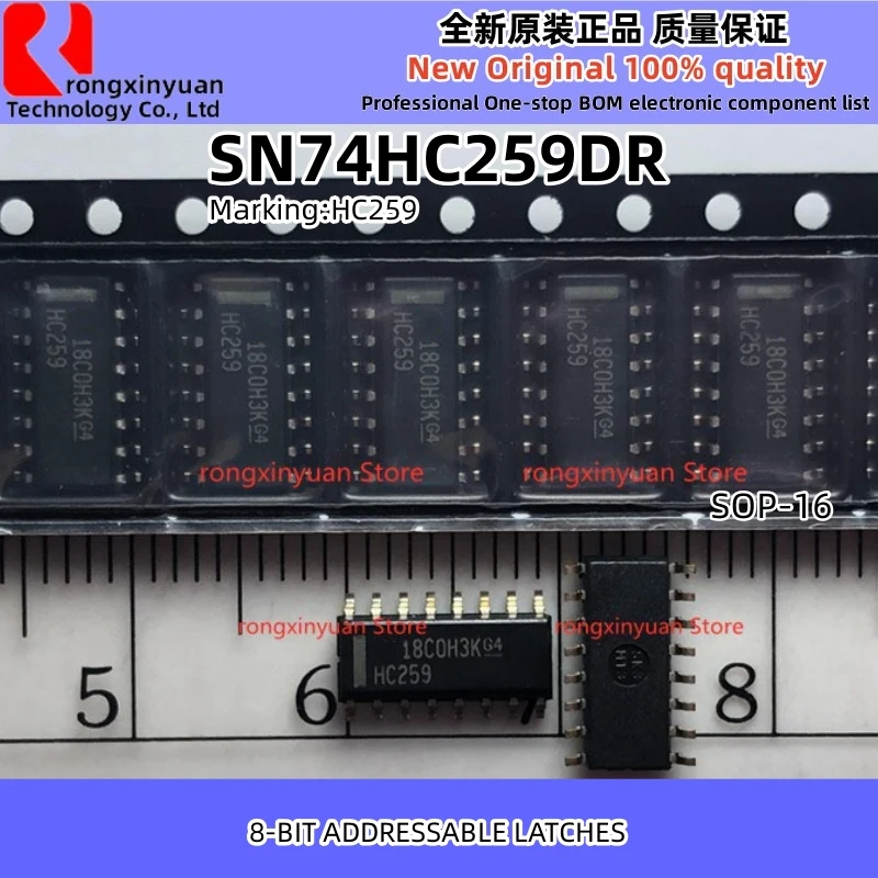 10 piezas SN74HC251DR HC251 SN74HC251D SN74HC259DR HC259 SN74HC259D SN74HC594DR HC594 SN74HC594D sn74hc139dr hc139 SN74HCT139D, nuevo